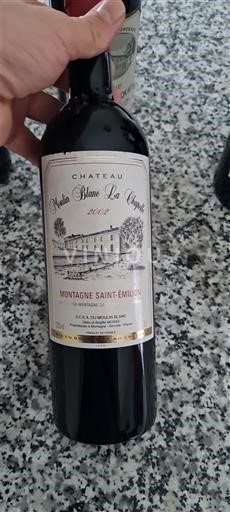 Bordeaux Montagne-Saint-Émilion Château Moulin Blanc La Chapelle 2002