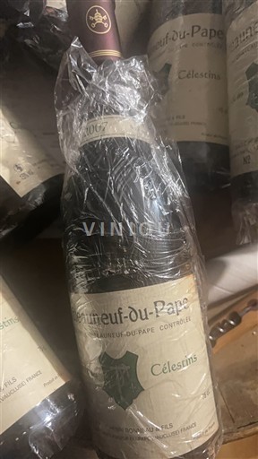 Valea Ronului Châteauneuf-du-Pape Henri Bonneau Célestins 2007