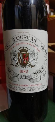 Bordeaux Listrac-Médoc Château Fourcas Hosten 1982
