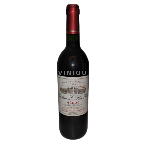 Bordeaux Médoc Château La Rose Picot 2003
