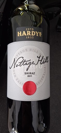 Australia de Sud Nespecificat Hardys Nottage Hill Shiraz 2017