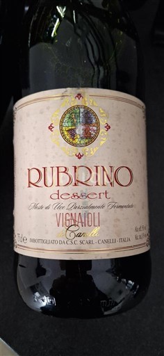 Piemonte Vignaioli Scarlli Rubrino Dessert Nemilésimat