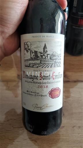 Bordeaux Montagne-Saint-Émilion Pierre Chanau 2018