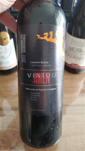 Languedoc și Roussillon Pays de Cucugnan Domaine Verdouble Amen 2017