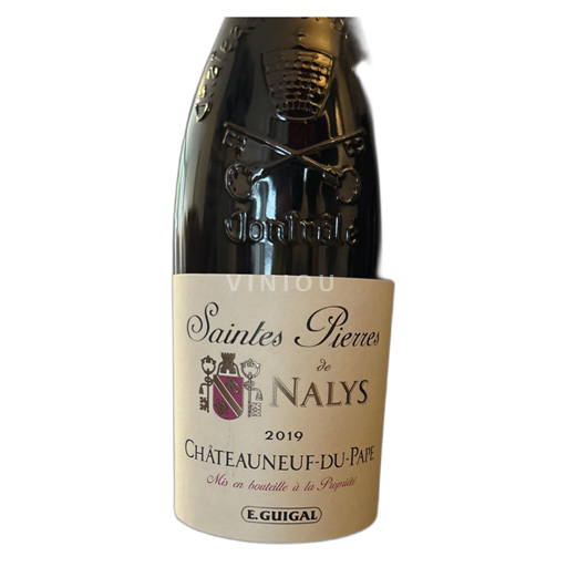 Rhônedalen Châteauneuf-du-Pape Nalys Saintes Pierres 2019