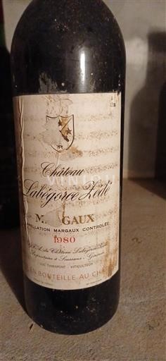 Bordeaux Margaux Château Labégorce-Zédé 1980
