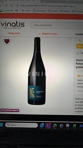 Valea Ronului Vacqueyras Xavier Vignon Vaucluse Rouge Nemilésimat