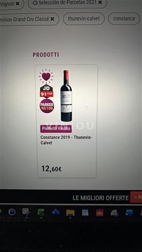Roussillon Côtes du Roussillon Villages Thunevin-Calvet Constance 2019