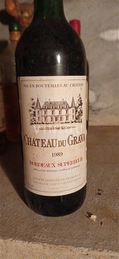Bordeaux Bordeaux superior Château Grava 1989