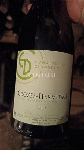 Rona dolina Crozes-hermitage Domaine Chasselvin 2021