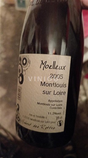 Valea Loarei Montlouis-sur-Loire Albert des Rottes 2005