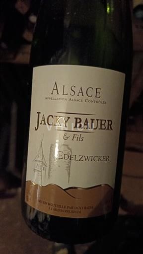 Alsacia Jacky Bauer & Fils Edelzwicker 2022