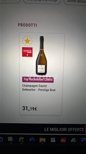 Champagne Șampanie Daniel Deheurles Prestige Brut Nemilésimat