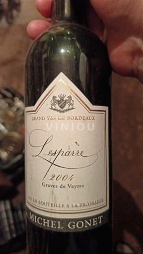 Bordeaux Graves-de-Vayres Lesparre 2004