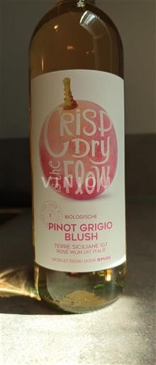 Sicilia Terre Siciliene Crisp Dry the Flow Pinot Grigio Blush Nemilésimat