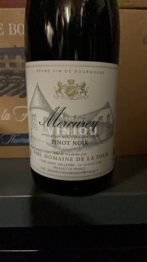 Burgundia Mercurey Grand Cru Domaine La Tour 2022
