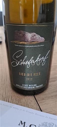 Alsace Määrittelemätön Schieferkopf Lieu-dit Fels 2019