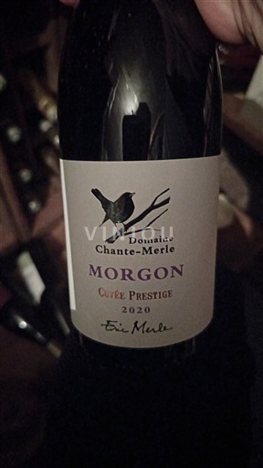 Beaujolais Morgon Domaine Chante-Merle Prestige 2020