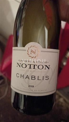 Burgundia Chablis Laurent & Céline Notton 2018
