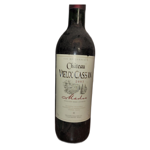 Bordéus Médoc Château Vieux Cassan 2003