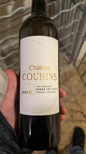 Bordeaux Pessac-Léognan Château Couhins 2022