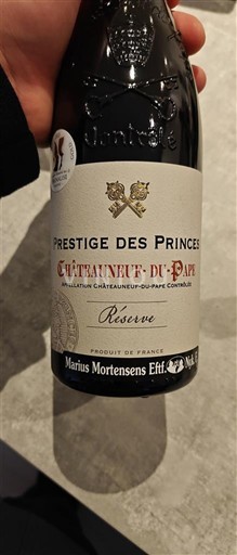 Rona dolina Châteauneuf-du-Pape Prestige des Princes Réserve 2022