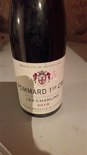 Burgundia Nespecificat Premier Cru Les Chanlins Pommard 1er cru 2018