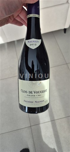 Burgundia Clos-de-vougeot Grand Cru Frédéric Magnien 2012