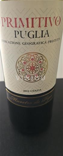 Vinuri Rouge sec Maestro de Pigo 2023 Italia Puglia Nespecificat DOC