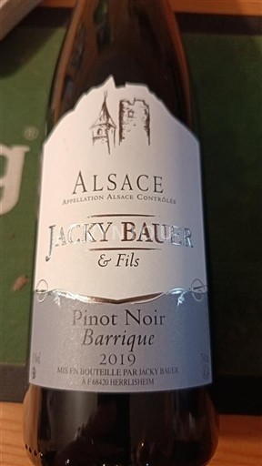 Alsacia Jacky Bauer & Fils Barrique 2019