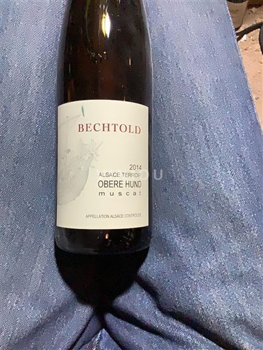 Alsacia Château Bechtold Obere Hund 2014