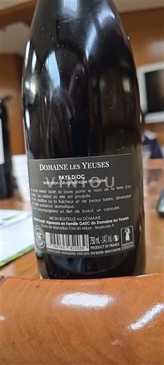 Languedoc și Roussillon Vin de Pays d'Oc Domaine Les Yeuses La Soure 2023