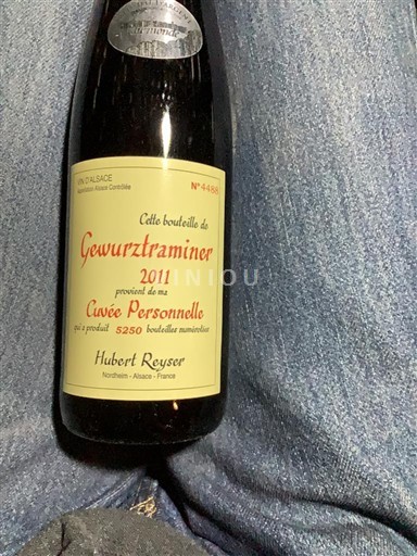 Alsacia Hubert Reyser Personnelle 2011