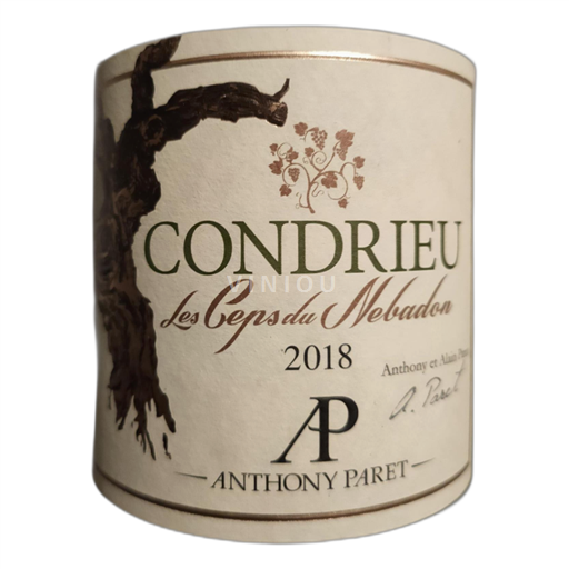 Vallée du Rhône Condrieu Anthony Paret Les Ceps du Nebadon 2018