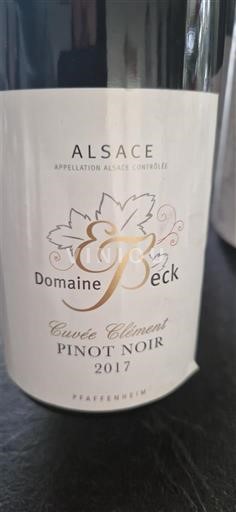 Alsacia Domaine Beck Clément 2017
