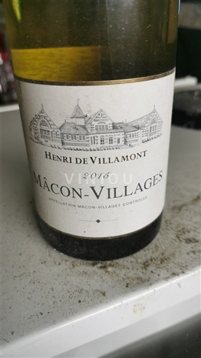Burgundia Mâcon și mâcon-sate Henri de Villamont 2015