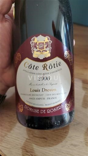 Valea Ronului Côte-rôtie Domaine Rosiers 2006