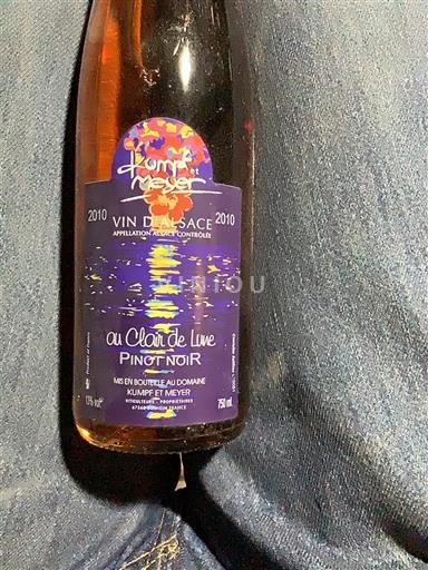 Alsacia Kumpf et Meyer au Clair de Lune 2010