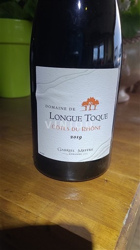 Valea Ronului Côtes-du-Rhône Domaine Longue Toque 2019