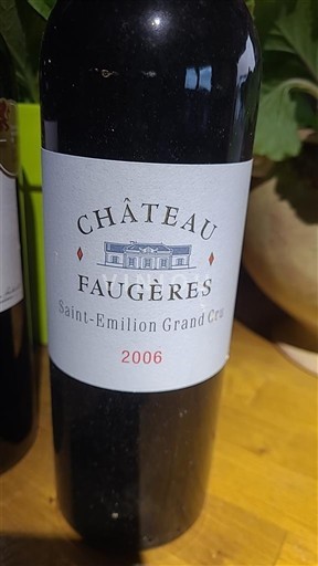 Bordeaux Saint-Émilion Grand Cru Grand Cru Château Faugères 2006