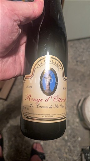 Alsacia Pinot noir Rouge Ottrott Les Larmes de Ste Odile 2024