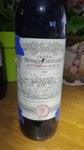 Bordeaux Saint-Émilion Grand Cru Grand Cru Château Musset Chevalier 1995