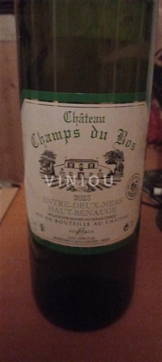 Bordeaux Entre-deux-mers Château Champs du Bos 2023