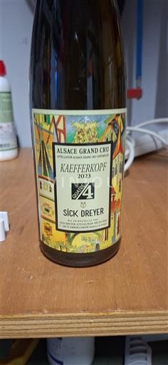 Alsace Määrittelemätön Grand Cru Sick Dreyer 4 2023