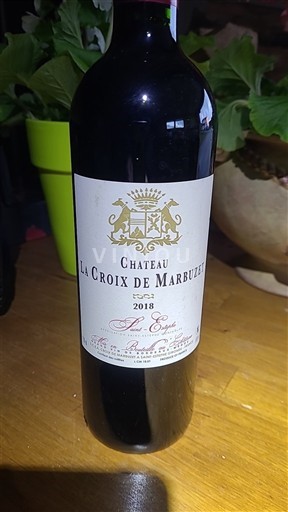 Bordeaux Saint-Estèphe Château La Croix de Marbuzet 1ère 2018