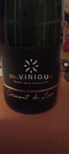 Valea Loarei Crémant de Loire Domaine Chevrier Moulin de la Devauderie Nemilésimat