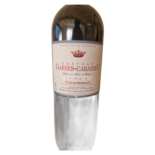 Bordeaux Côtes-de-Bordeaux Garbes-Cabanieu 2018