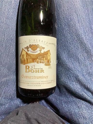 Alsacia Domaine Bohr 2004