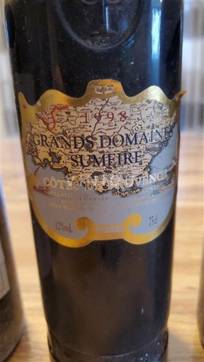 Provence Côtes-de-Provence Domaine Grands Domaines Sumire 1998