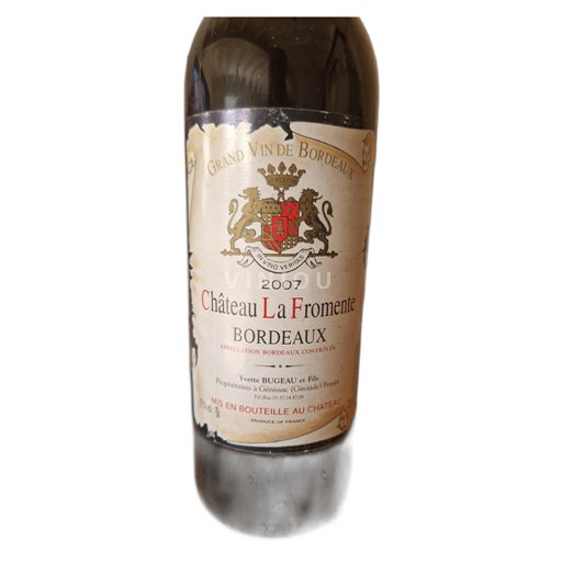 Bordeaux Château La Fromente 2007